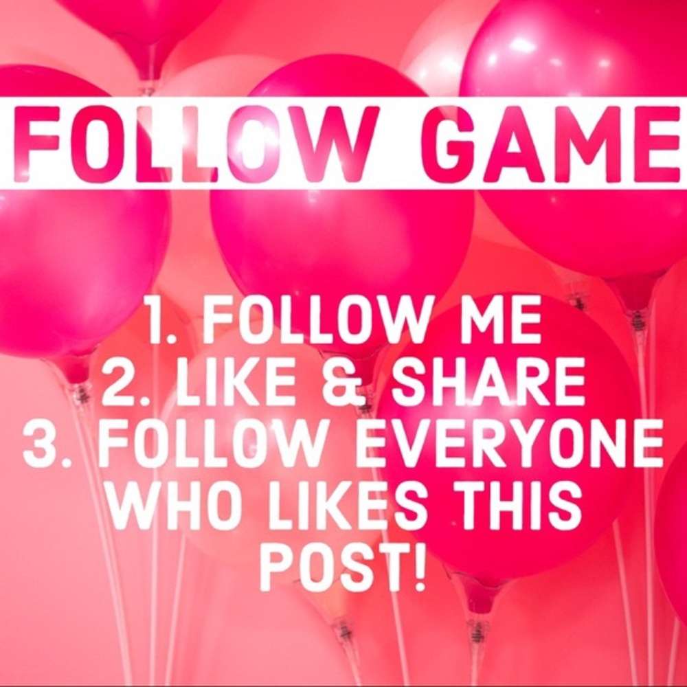 💕 FOLLOW GAME! 💕